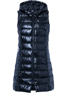 Gilet trapuntato lucido, bonprix