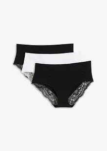 Panty prémaman con cotone biologico (pacco da 3), bonprix