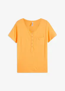 T-shirt con bottoni, bonprix