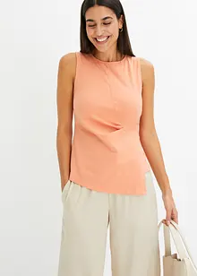 Top in cotone elasticizzato, bonprix