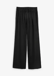 Pantaloni a palazzo con cinta comoda, bonprix