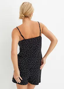Pigiama estivo con pizzo grazioso, bonprix