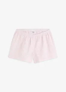 Pantaloni pigiama corti leggeri in seersucker, bonprix