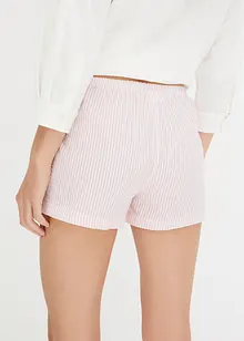 Pantaloni pigiama corti leggeri in seersucker, bonprix