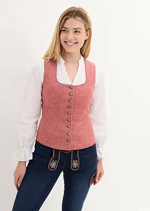 Corsetto bavarese con lavorazione smock, bonprix