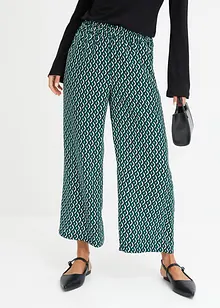 Pantaloni culotte fantasia, bonprix