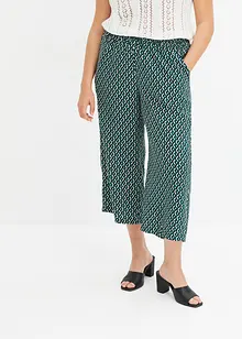 Pantaloni culotte fantasia, bonprix