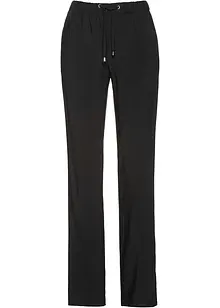 Pantaloni con elastico in vita in viscosa, bonprix