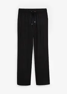 Pantaloni con elastico in vita in viscosa, bonprix