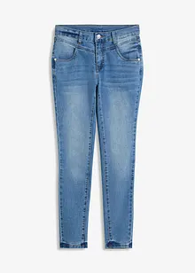 Jeans skinny cropped, vita media, bonprix