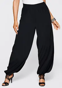 Pantaloni a palazzo in viscosa fluente, bonprix