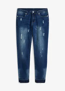 Jeans skinny cropped, vita bassa, bonprix