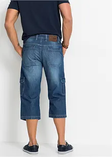 Jeans cargo a pinocchietto regular fit, straight, bonprix