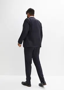 Completo (4 pezzi) giacca, pantaloni, gilet, cravatta, slim fit, bonprix