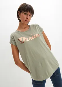 Maglia lunga in misto viscosa, bonprix