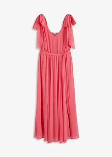 Abito in chiffon con fiocchi, bonprix