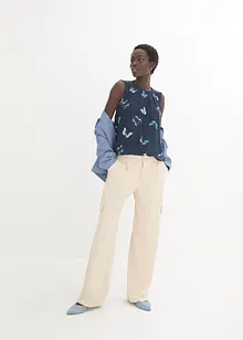 Top in viscosa fluente, bonprix