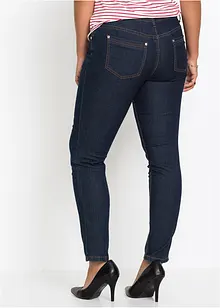 Jeans skinny elasticizzati, vita media, bonprix