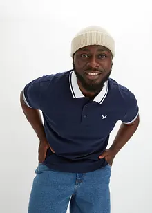 Polo a maniche corte in piquet di puro cotone biologico, bonprix