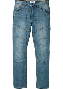 Jeans regular fit in denim robusto, straight, bonprix