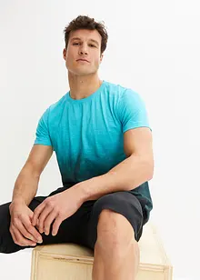 T-shirt in puro cotone, slim fit, bonprix