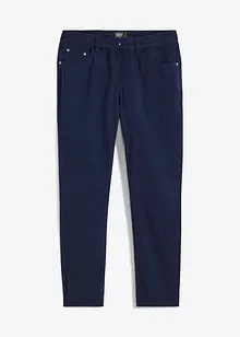 Pantaloni con elastico in vita in puro cotone regular fit, straight, bonprix
