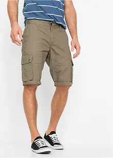 Bermuda cargo in puro cotone, regular fit, bonprix