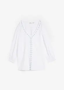 Maglia lunga in misto viscosa, bonprix