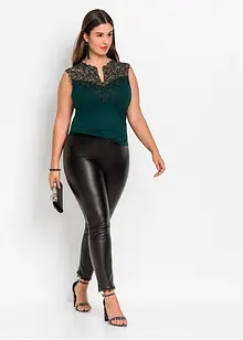 Top con pizzo, bonprix