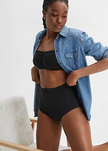 Slip a vita alta in cotone leggero (pacco da 4), bonprix