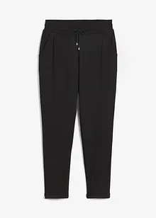 Pantaloni con elastico in vita in misto viscosa, bonprix