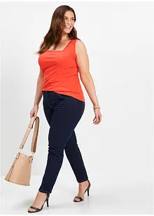 Jeans super stretch slim fit, vita media, bonprix