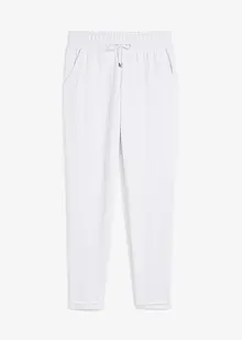 Pantaloni con elastico in vita in misto viscosa, bonprix