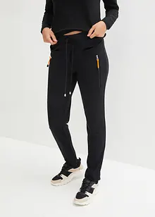 Pantaloni comodi con elastico in vita in punto di Roma, bonprix