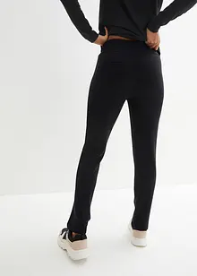 Pantaloni comodi con elastico in vita in punto di Roma, bonprix