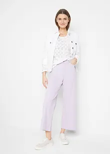 Maglione traforato oversize, bonprix