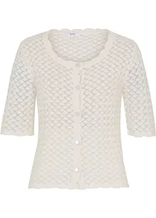 Cardigan traforato, bonprix