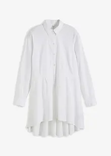 Camicetta lunga con volant, bonprix