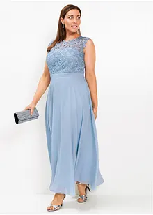 Abito da sera lungo con pizzo, bonprix
