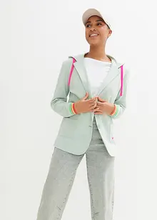 Blazer in felpa di misto viscosa, bonprix