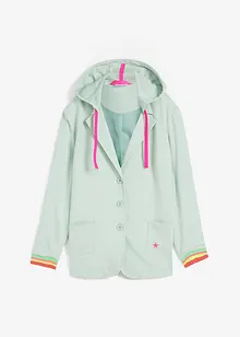 Blazer in felpa di misto viscosa, bonprix