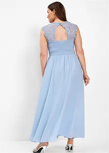 Abito da sera lungo con pizzo, bonprix