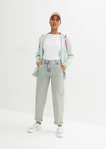 Blazer in felpa di misto viscosa, bonprix