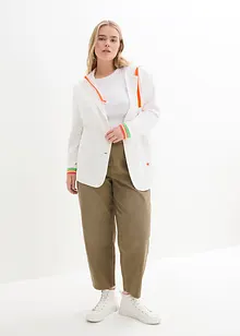 Blazer in felpa di misto viscosa, bonprix