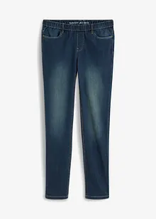 Jeggings skinny con cinta comoda, vita media, bonprix