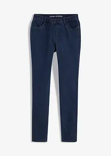Jeggings skinny con cinta comoda, vita media, bonprix