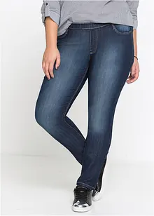 Jeggings skinny con cinta comoda, vita media, bonprix