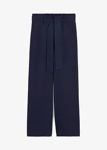 Pantaloni culotte in misto lino leggero, bonprix