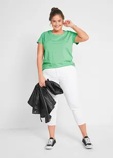 Maglia con scollo rotondo e maniche corte (pacco da 5), bonprix