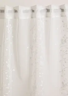 Tenda trasparente ricamata (pacco da 1), bonprix